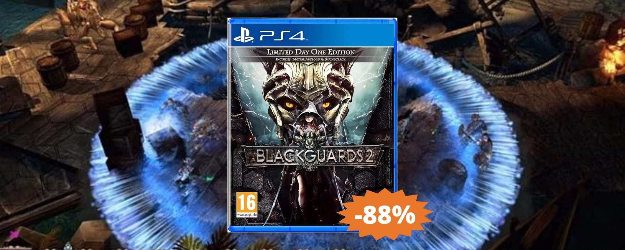 Blackguards 2 per PS4: prezzo BOMBA su Amazon (-88%)
