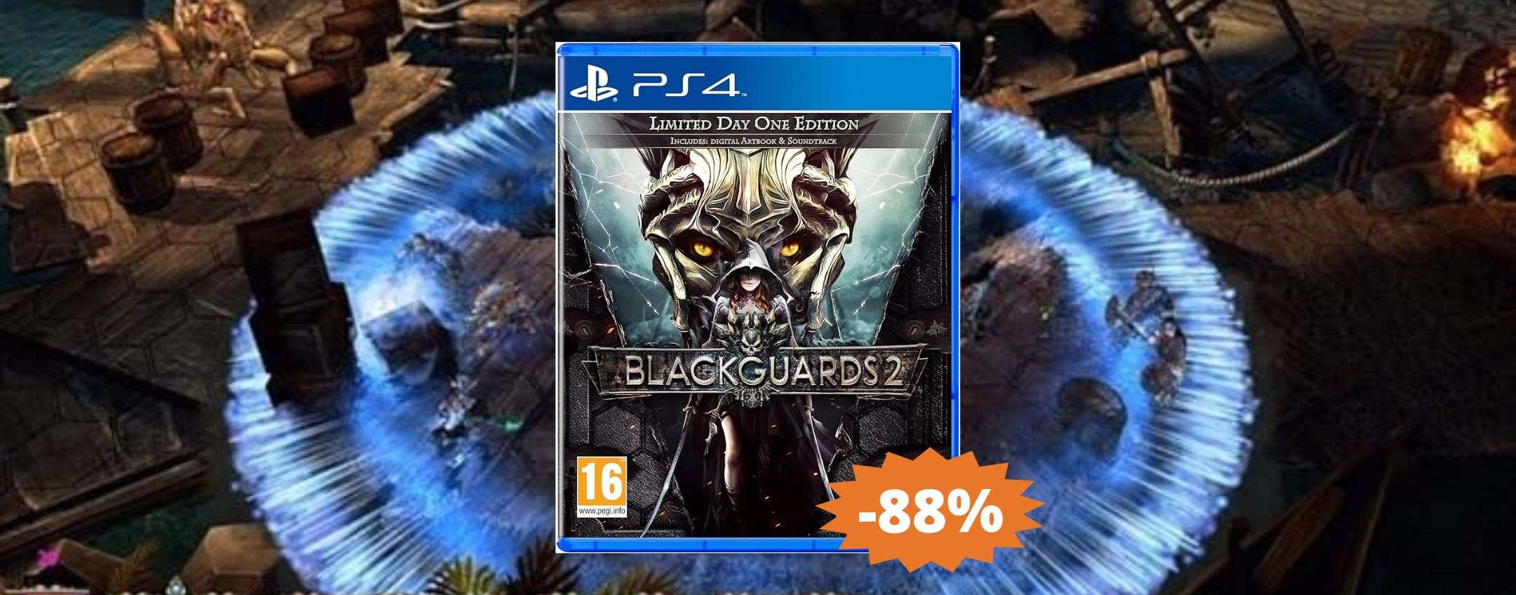 Blackguards 2 per PS4: prezzo BOMBA su Amazon (-88%)