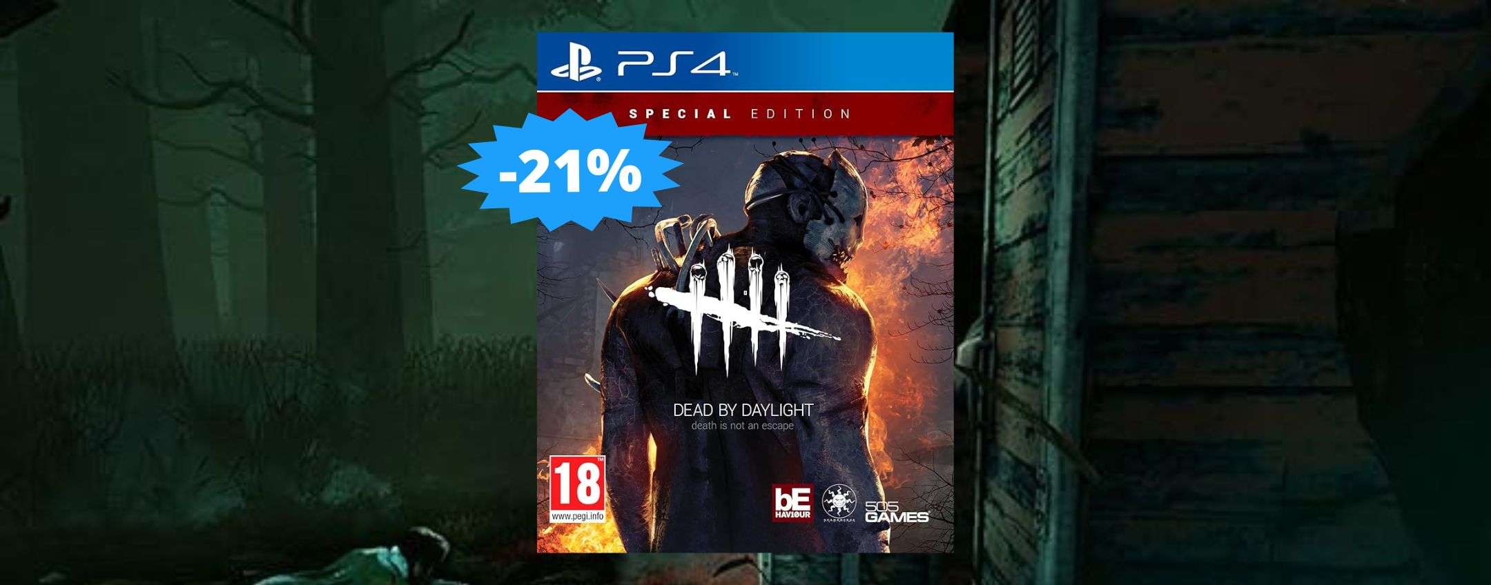 Dead by Daylight per PS4: un’avventura da non perdere (-21%)