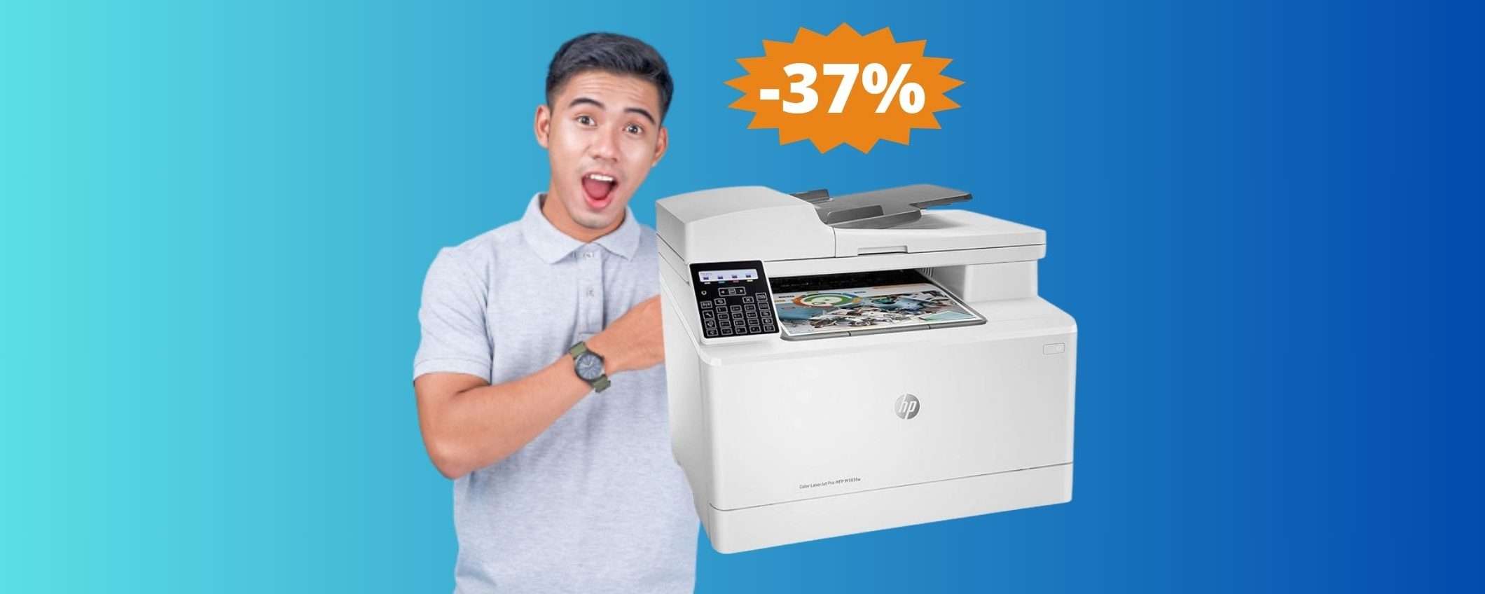 Stampante HP Color LaserJet Pro: OLTRE 150 euro di sconto