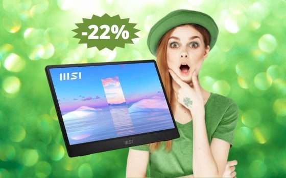 Monitor esterno MSI PRO MP161: la soluzione DEFINITVA (-22%)