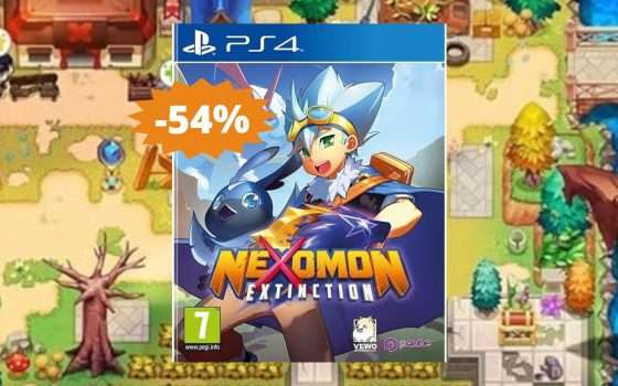 Nexomon Extinction per PS4: CROLLO del prezzo su Amazon (-54%)