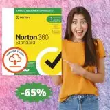 Norton 360 Standard 2024: prezzo BOMBA su Amazon (-65%)