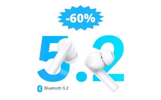 OPPO Enco Buds2: CROLLO del prezzo su Amazon (-60%)