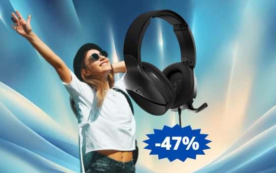 Turtle Beach Recon 200 Gen 2: sconto EPICO del 47% su Amazon