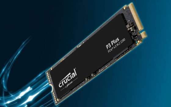 La SSD Crucial da 1 TB (PCIe 4, 5000 MB/s) è in FORTE SCONTO