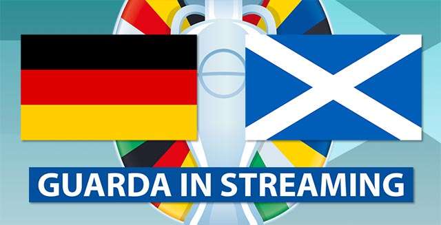 Guarda in streaming Germania-Scozia, la partita inaugurale di EURO 2024