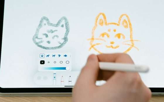 iPadOS 18: strumenti di disegno personalizzati per Apple Pencil