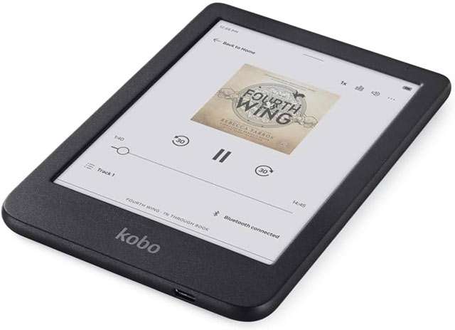 Il design dell'eBook reader a colori Kobo Clara Colour