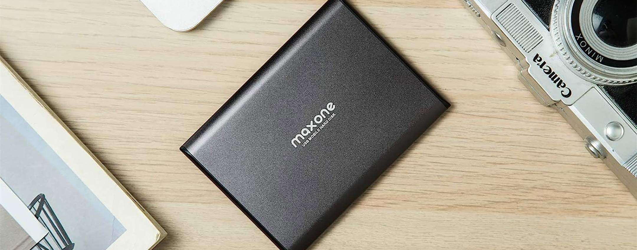 Disco fisso esterno ultrasottile da 500 GB a 27€: l’AFFARE