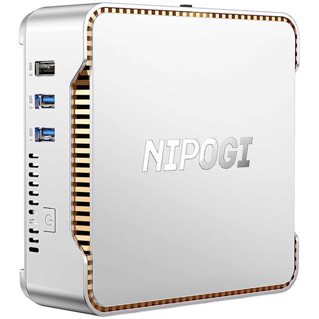 NiPoGi GK3 Plus: il design del Mini PC