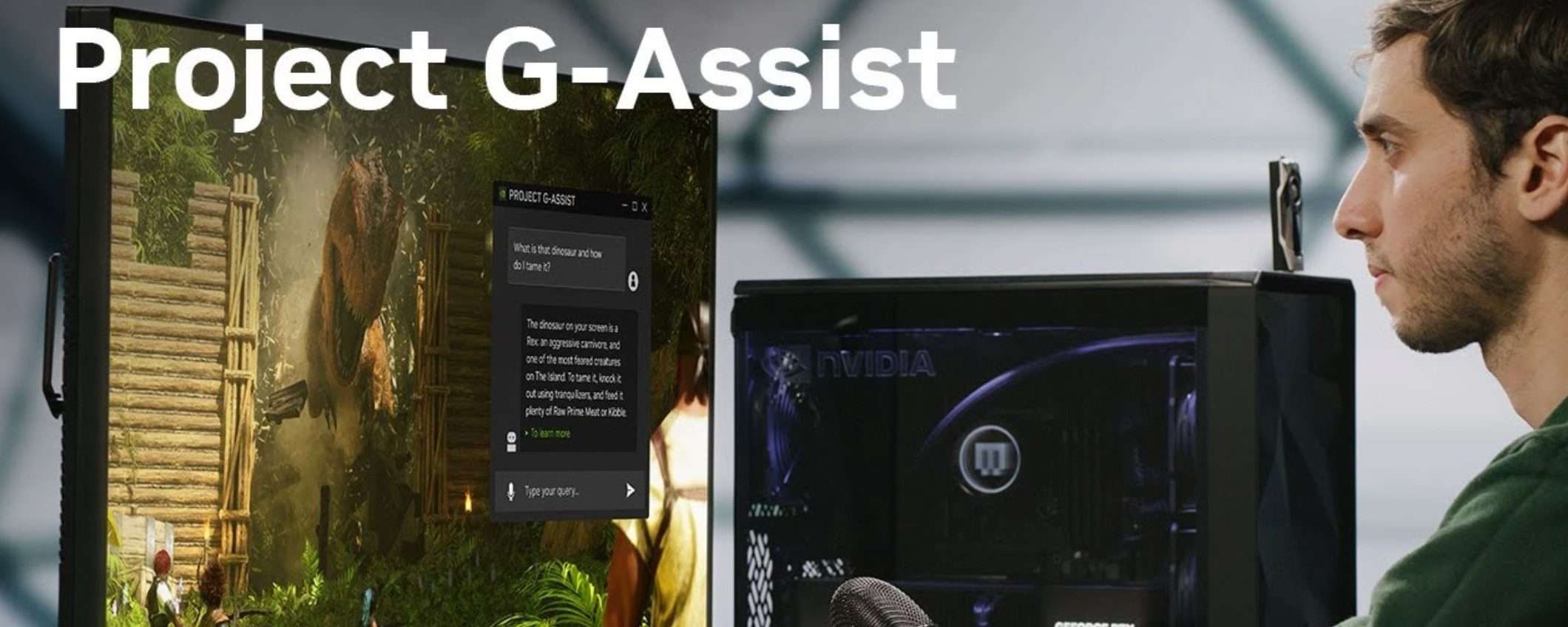 Cos'è Project G-Assist di Nvidia, l'assistente AI per i gamer