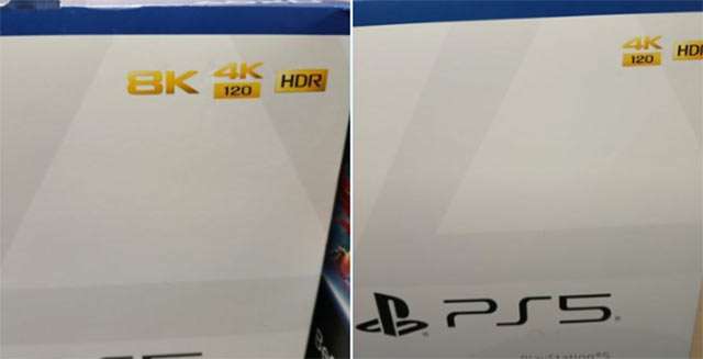 Sony sta rimuovendo l'icona 8K dalla confezione delle nuove PS5