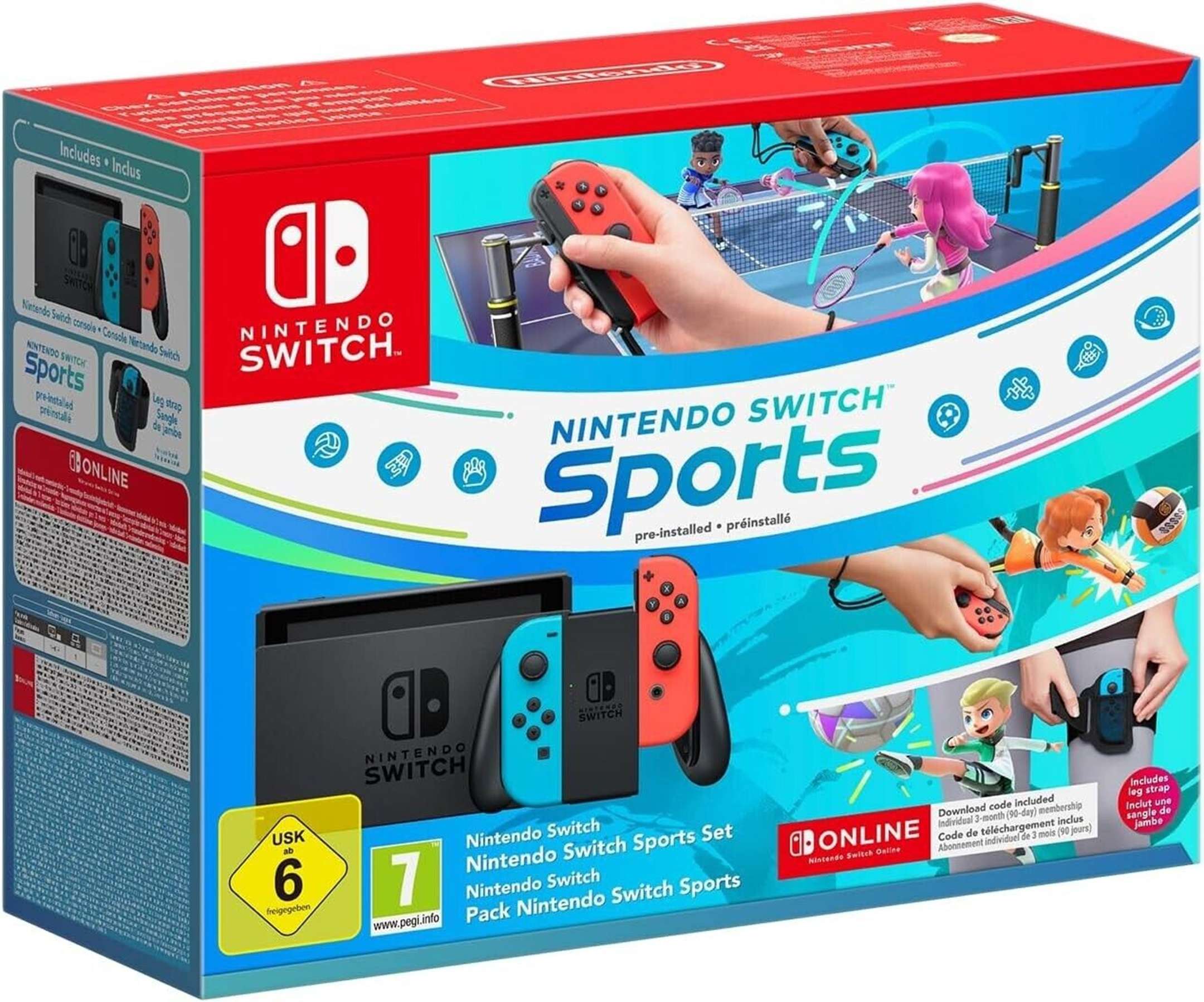 Nintendo Switch + Switch Sport e fascia per gamba a soli 259€ su eBay