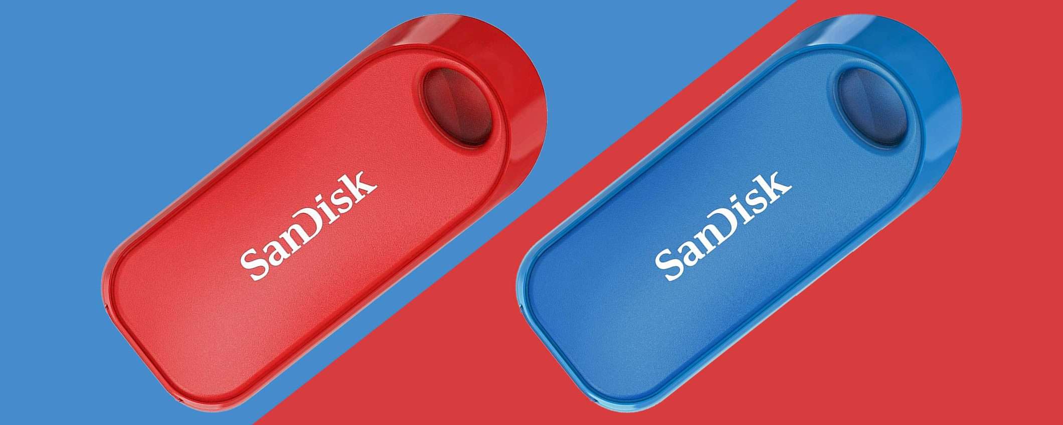 2 pendrive SanDisk da 32 GB a PREZZO STRACCIATO