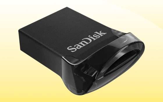 SanDisk, mini-pendrive in FORTE SCONTO: 64 o 256 GB?