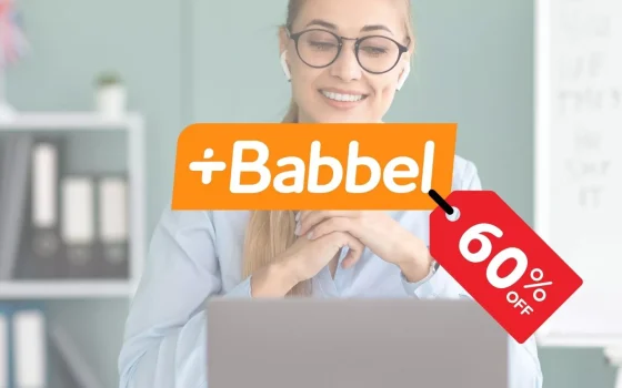 Babbel offre nuovamente lo sconto del 60% per imparare una nuova lingua