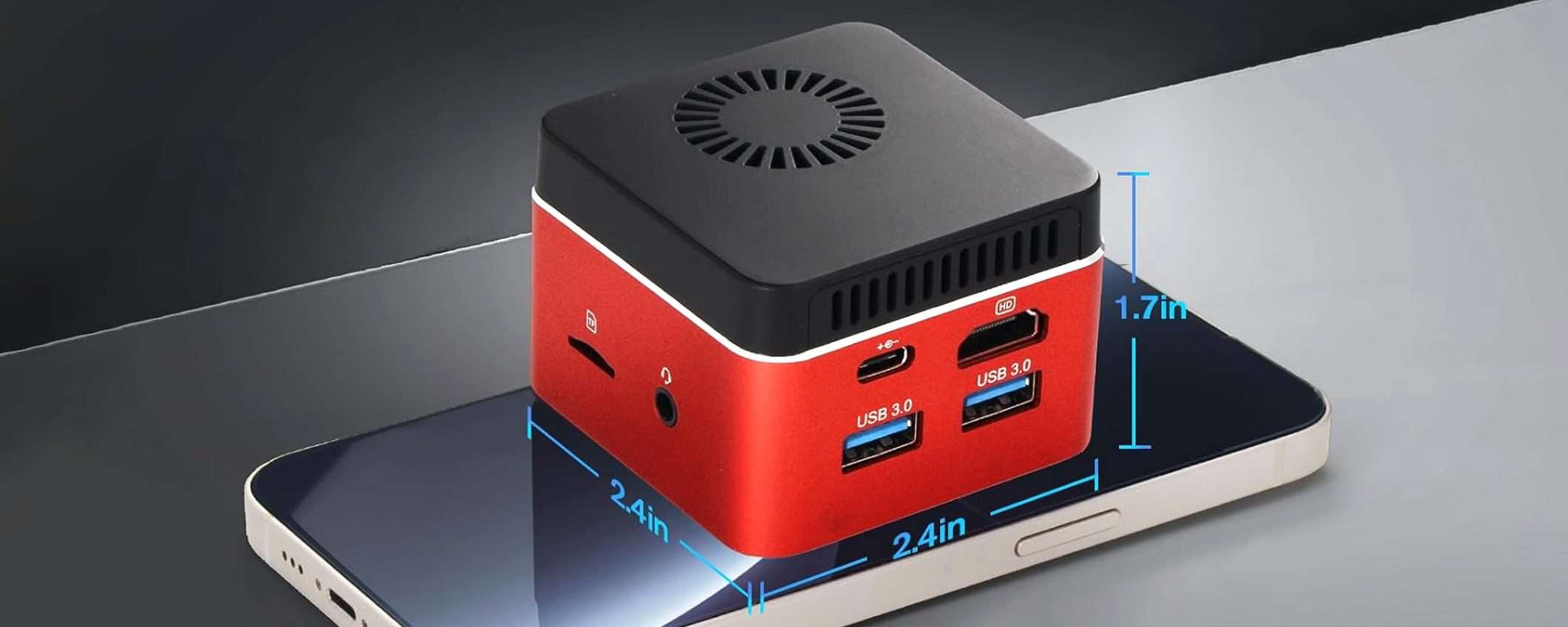 Mini PC (anzi Micro PC) a 149€: piccolissimo con Intel e Windows