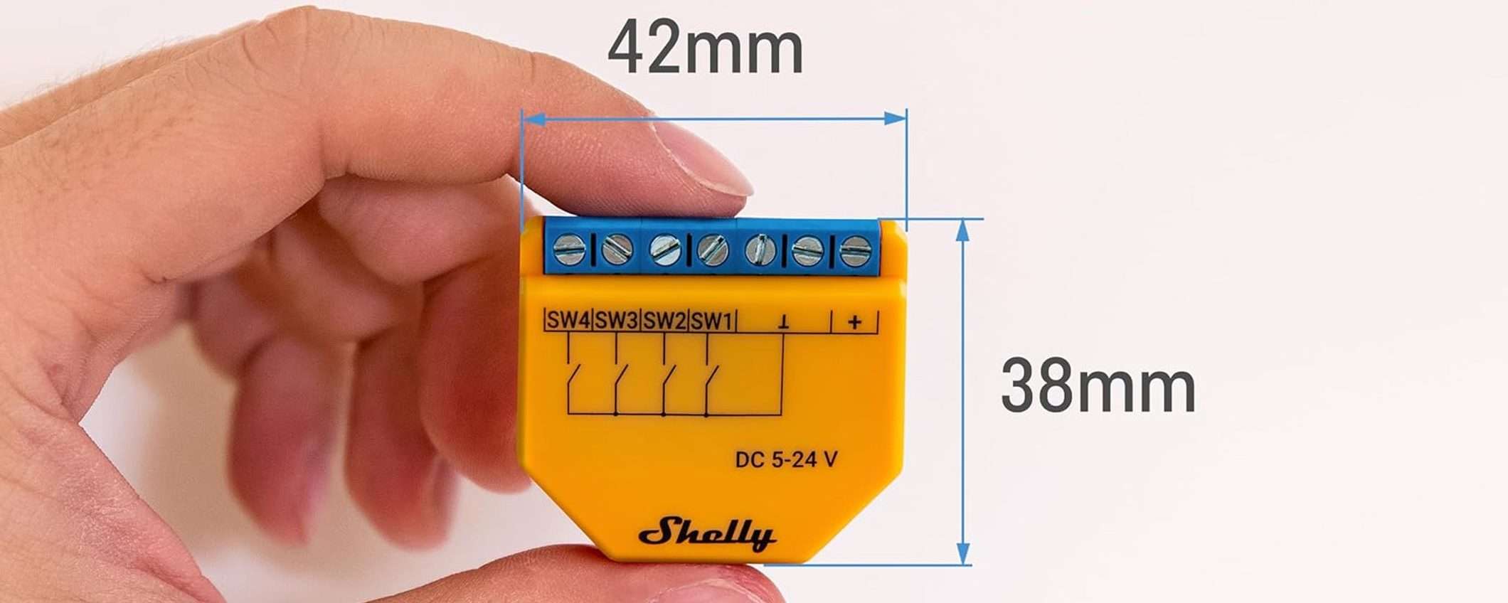 Sconto su Shelly Plus i4 DC: occasione per il controller Wi-Fi e BT