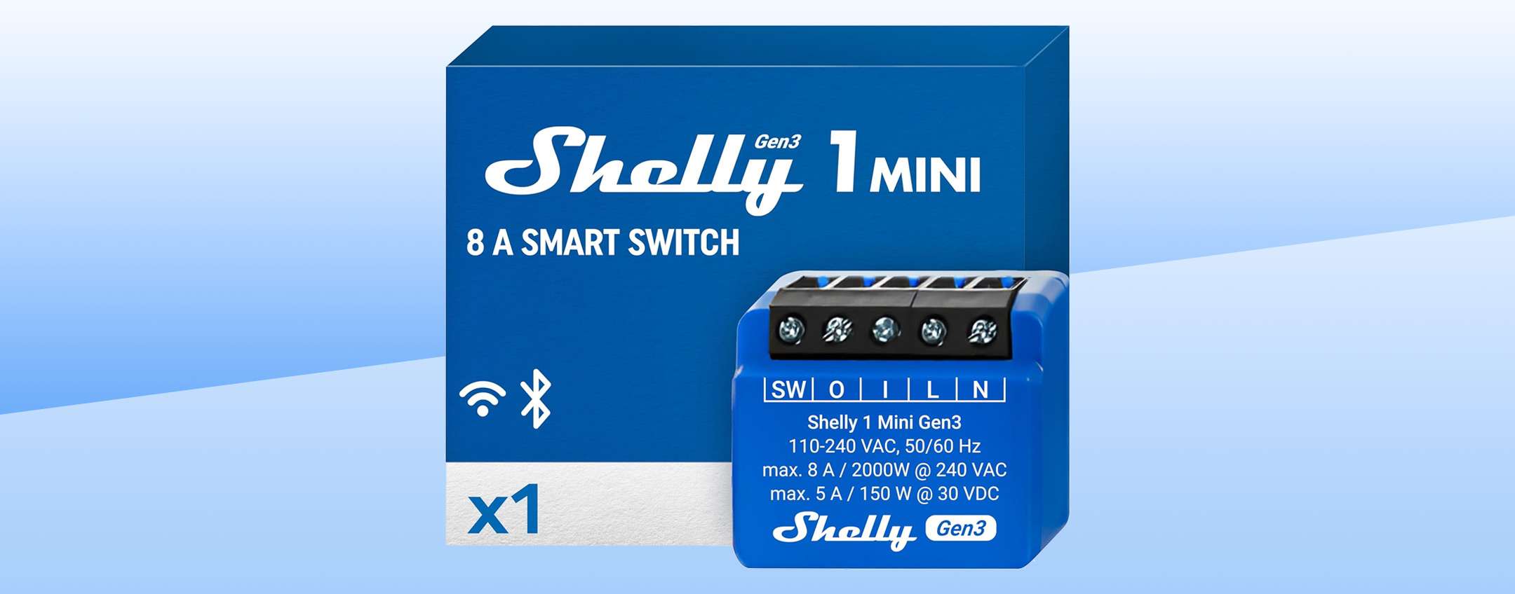 Forte sconto su Shelly Plus 1 Mini Gen3: imperdibile