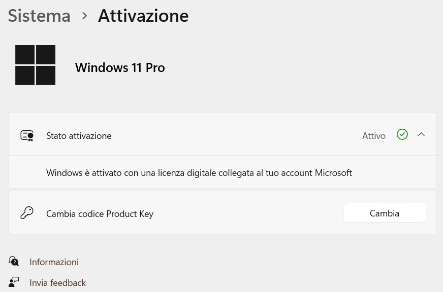 Come attivare Windows 11