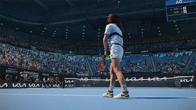 Uno screenshot per il gameplay di TopSpin 2K25