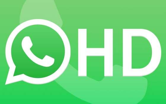 WhatsApp, invio foto e video HD di default