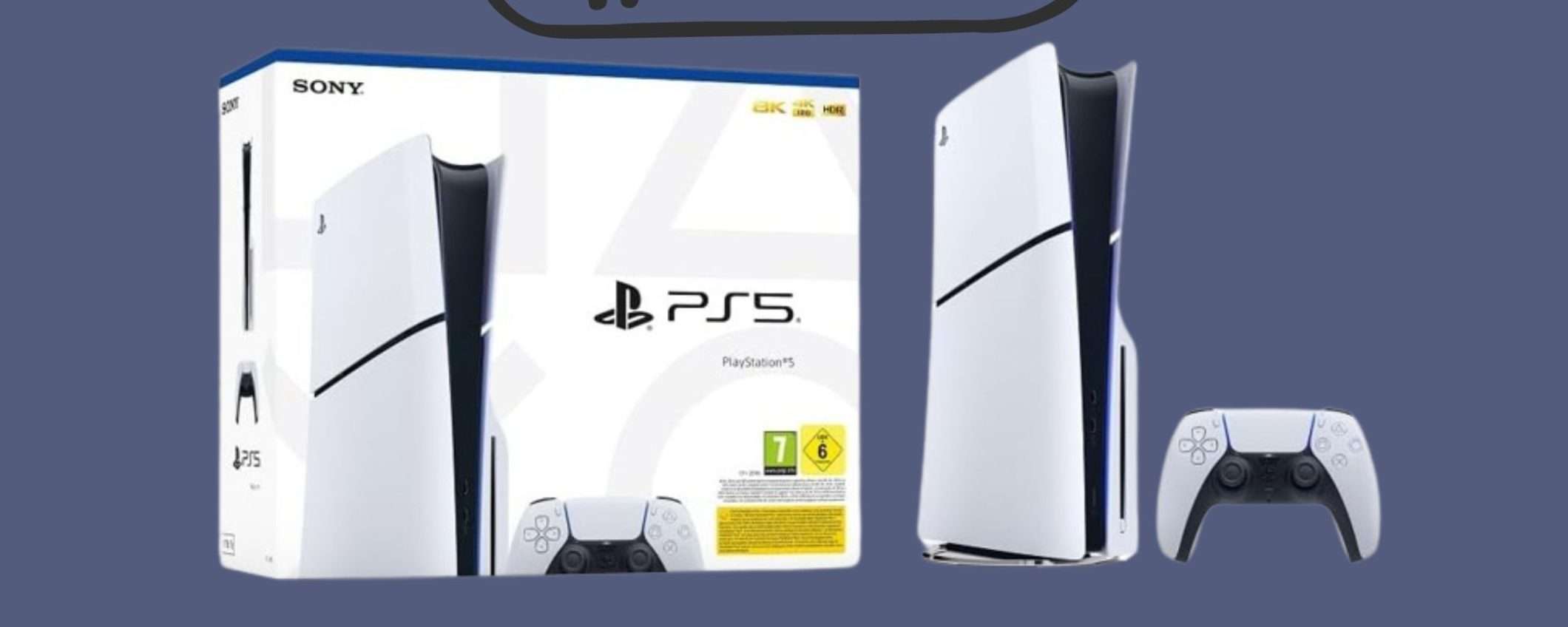 Playstation 5 Standard Slim: su Amazon il prezzo CROLLA incredibilmente!