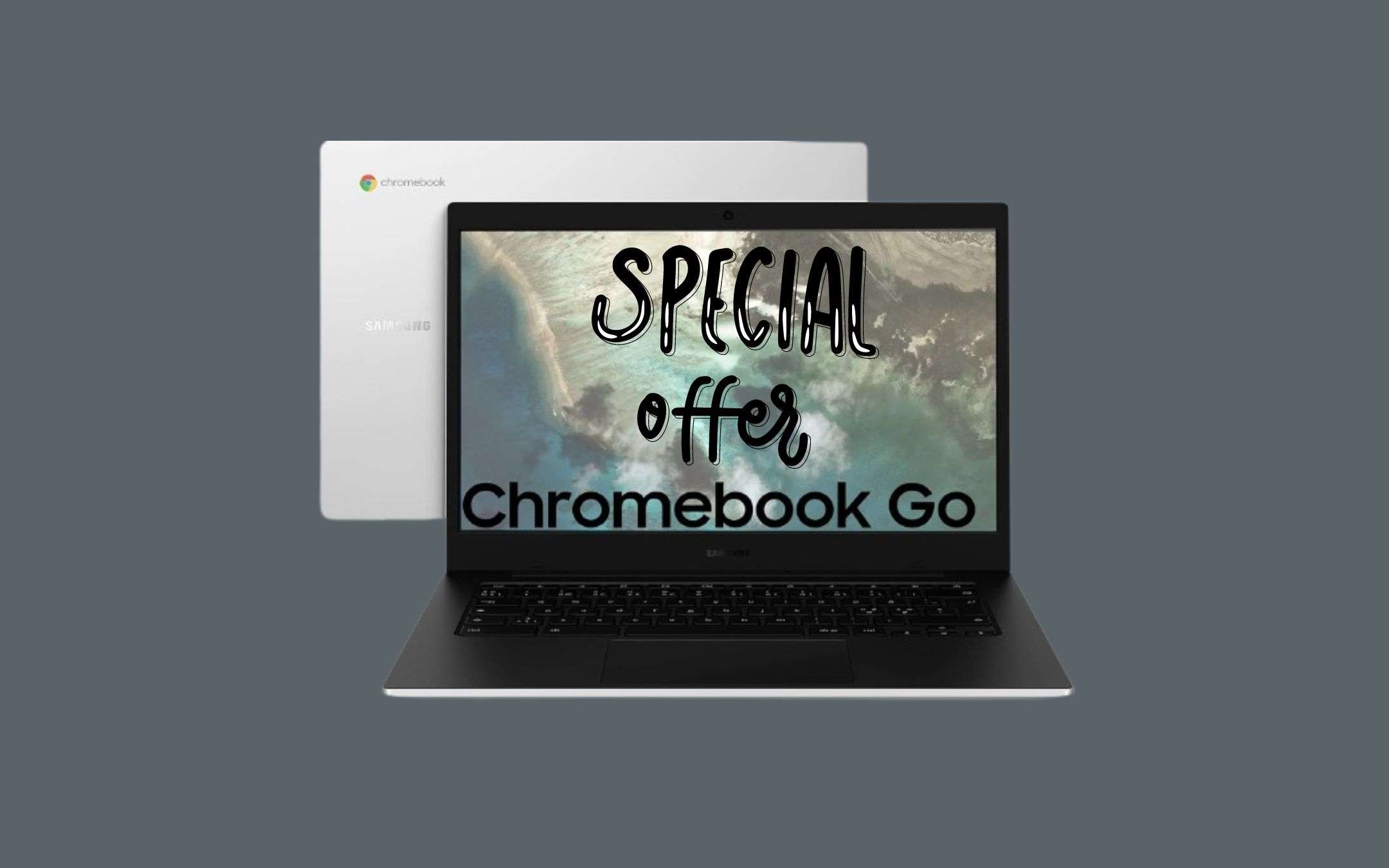 Laptop Samsung Galaxy Chromebook Go: ve lo portate a casa con soli 219€