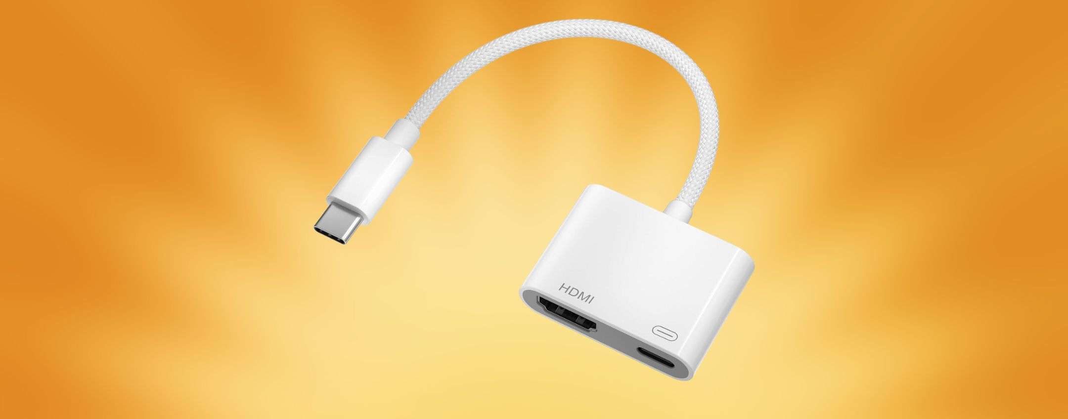 Adattatore USB-C/HDMI in ottimo sconto su Amazon: prezzo OUTLET