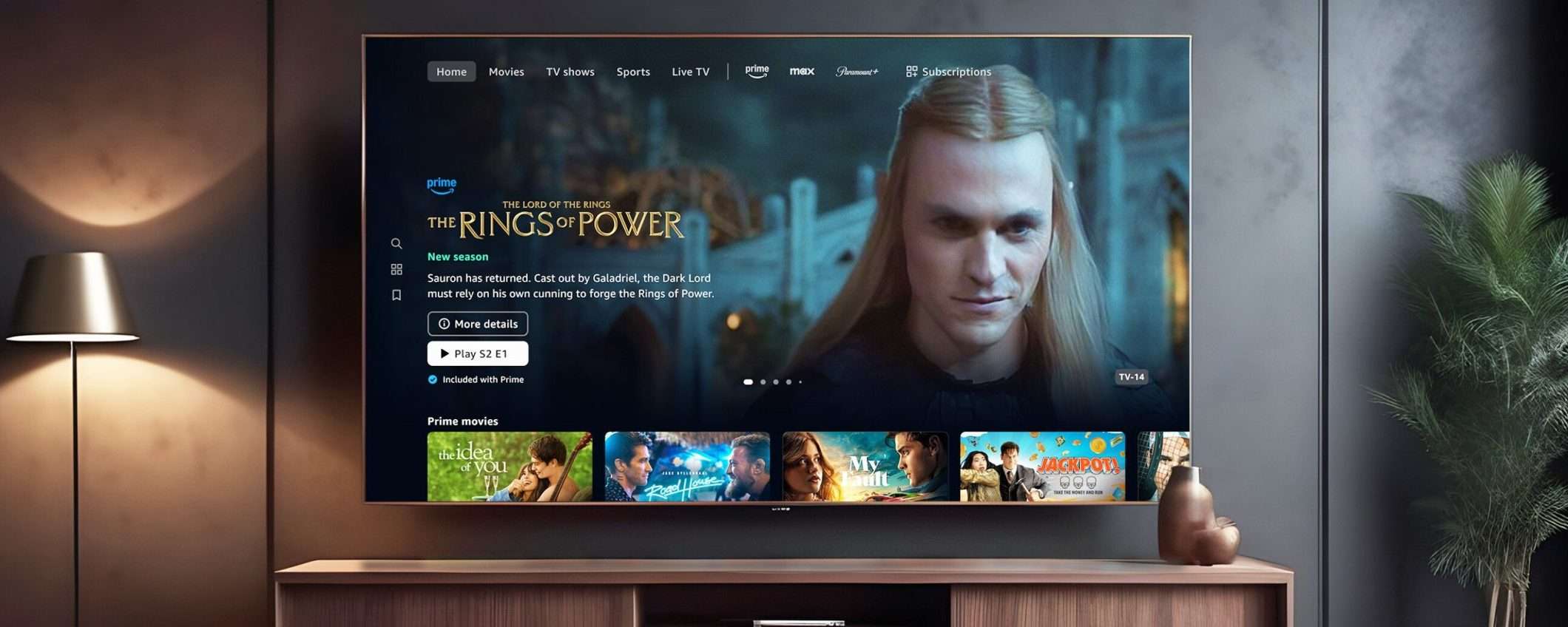 Amazon aggiorna l'interfaccia dell'app Prime Video