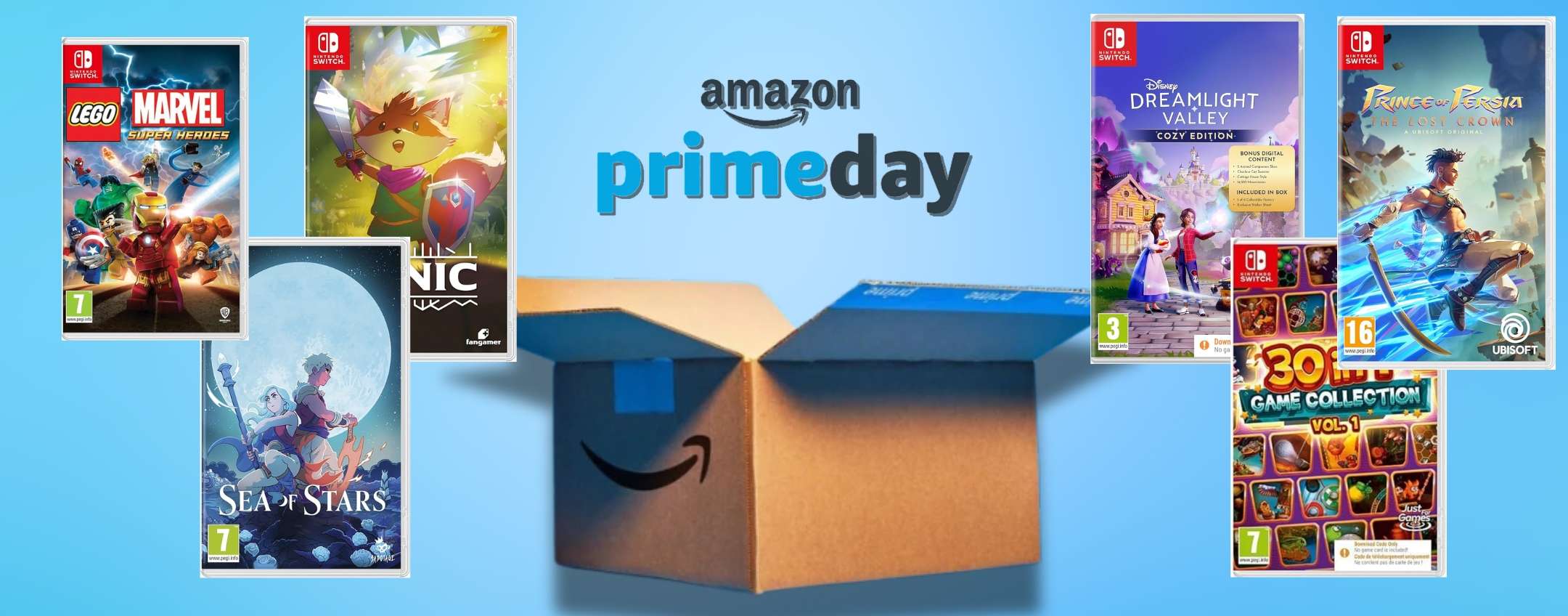 Nintendo Switch fai FOLLIE e acquista i giochi in promo al Prime Day 2024