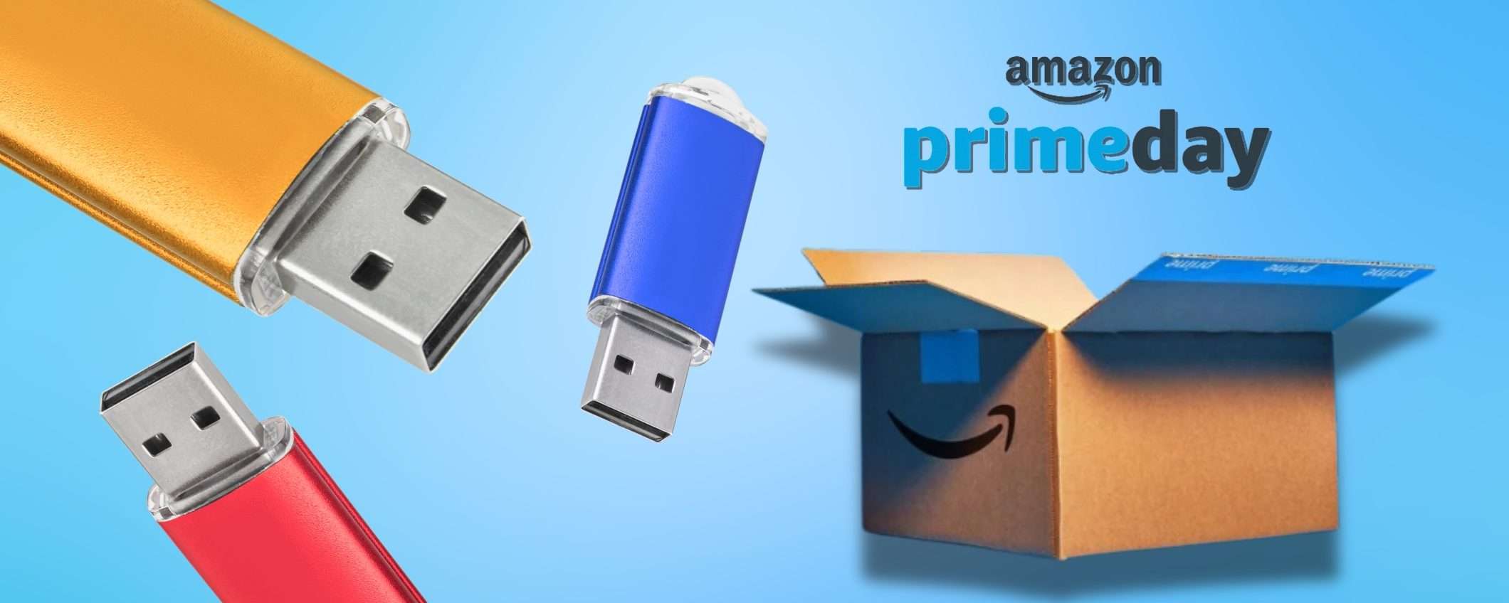 Prime Day 2024: le migliori chiavette USB in SUPER offerta