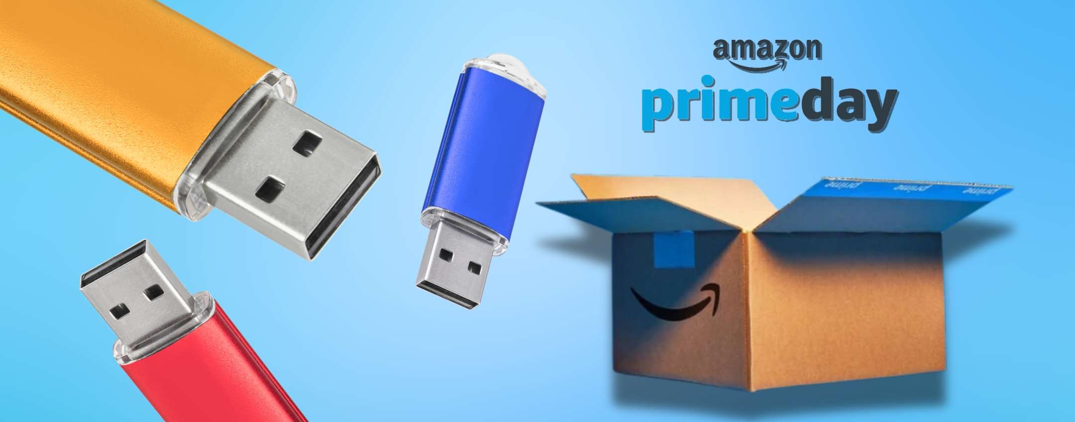 Prime Day 2024: le migliori chiavette USB in SUPER offerta