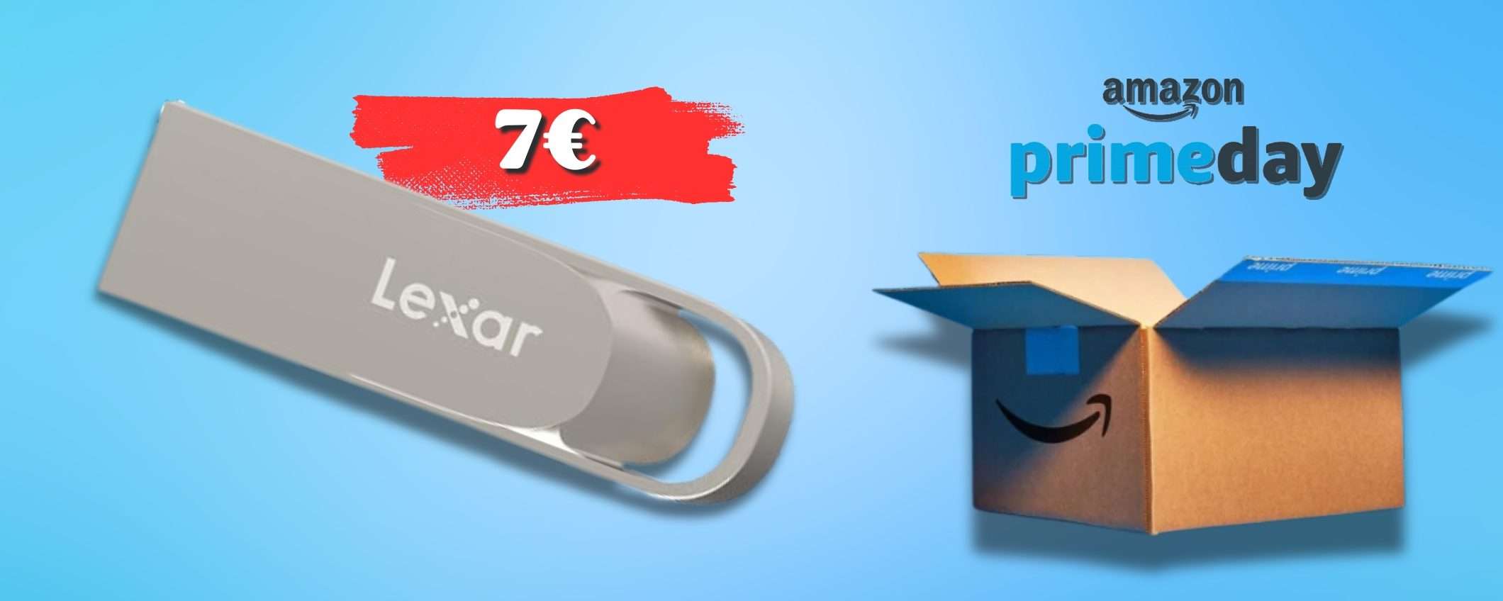 La BEST SELLER del Prime Day 2024: la chiavetta USB 3.0 64GB a 7€