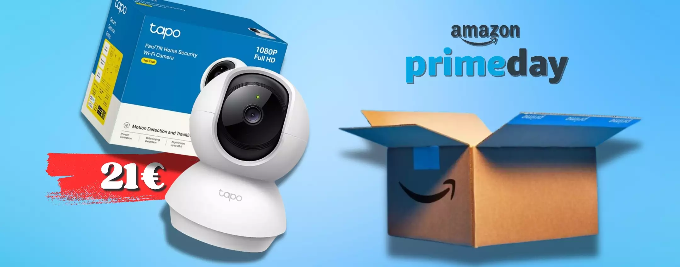 Il Prime Day 2024 è SICURO con questa telecamera WiFi a 360° in promo