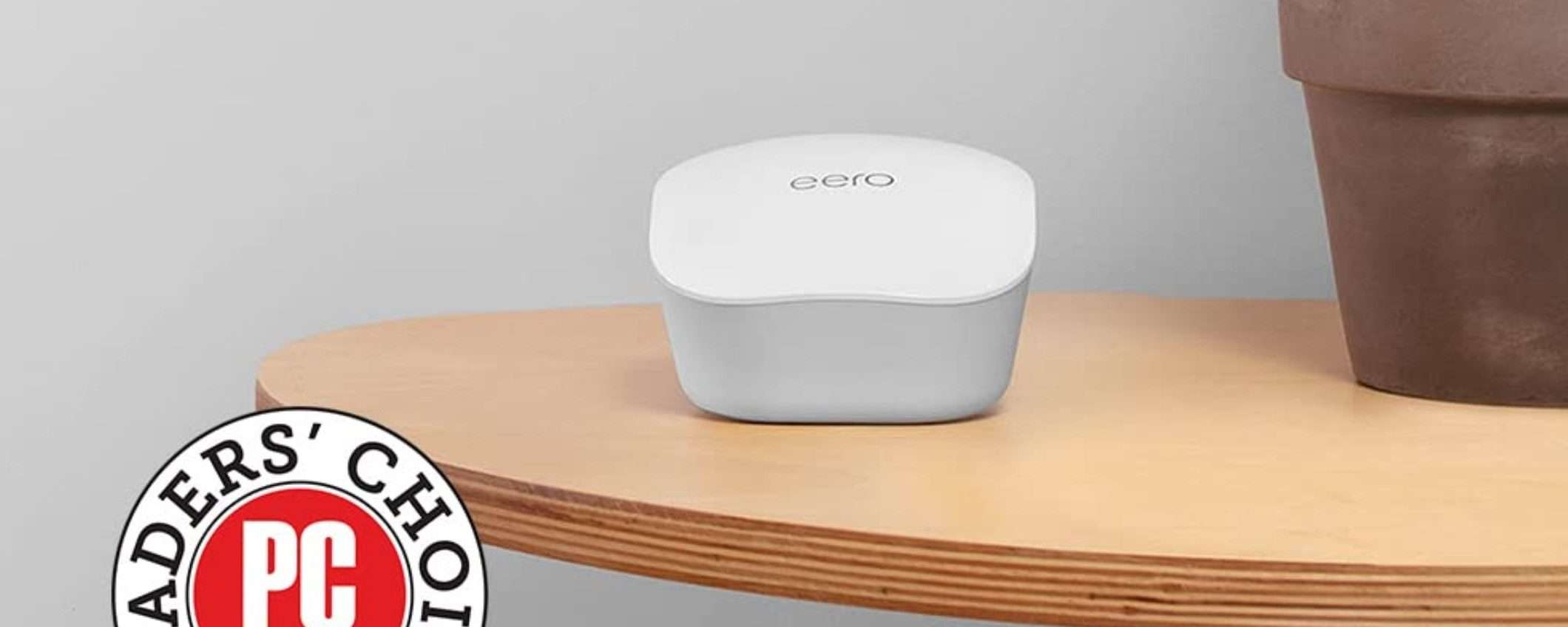 Amazon eero: il router mesh WiFi in sconto per i Prime Day (-38%)