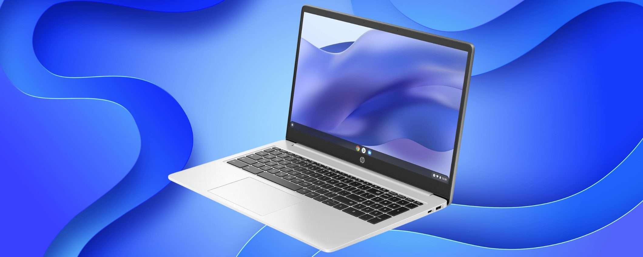 Chromebook HP, velocissimo e con display antiriflesso: 200€ di sconto Amazon