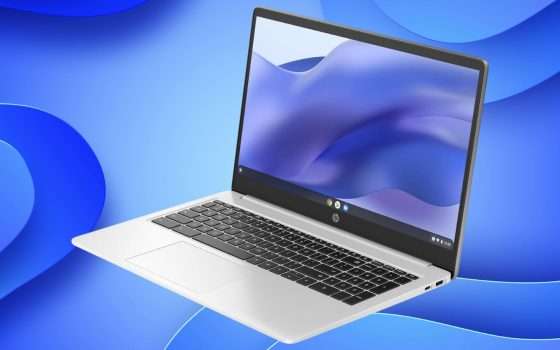 Chromebook HP, velocissimo e con display antiriflesso: 200€ di sconto Amazon