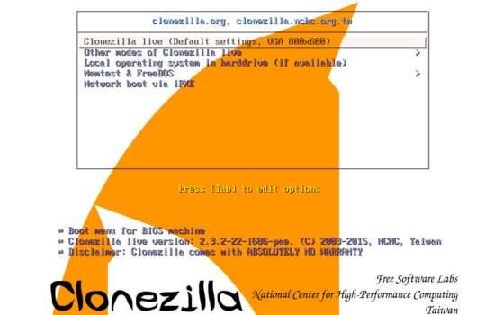 Clonezilla Live per Linux si aggiorna alla versione 3.1.3