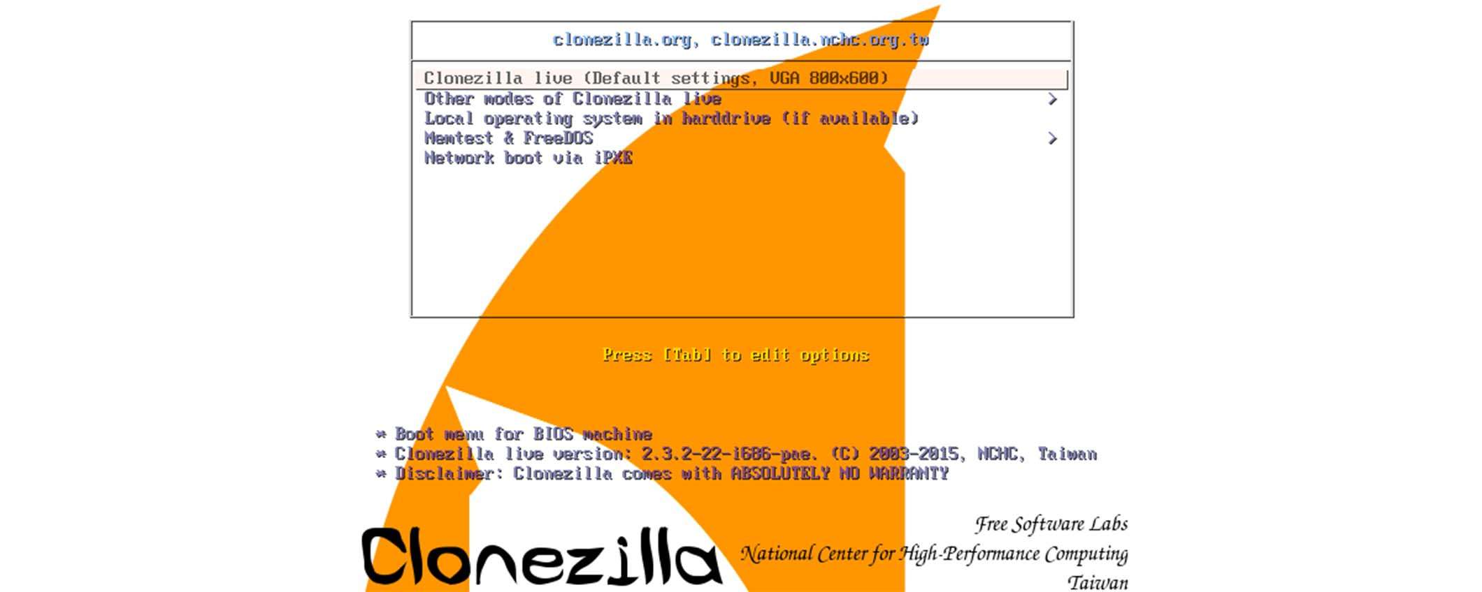 Clonezilla Live per Linux si aggiorna alla versione 3.1.3