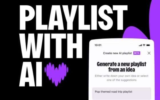 Deezer lancia generatore di playlist AI come Spotify