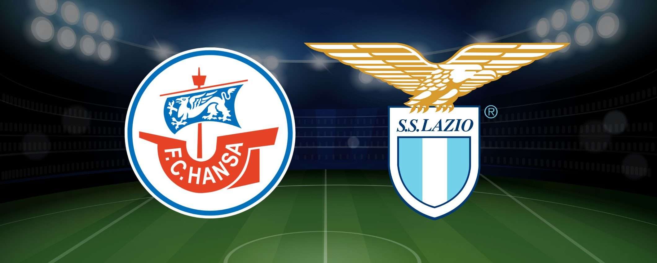 Dove vedere Hansa Rostock-Lazio in diretta TV e streaming