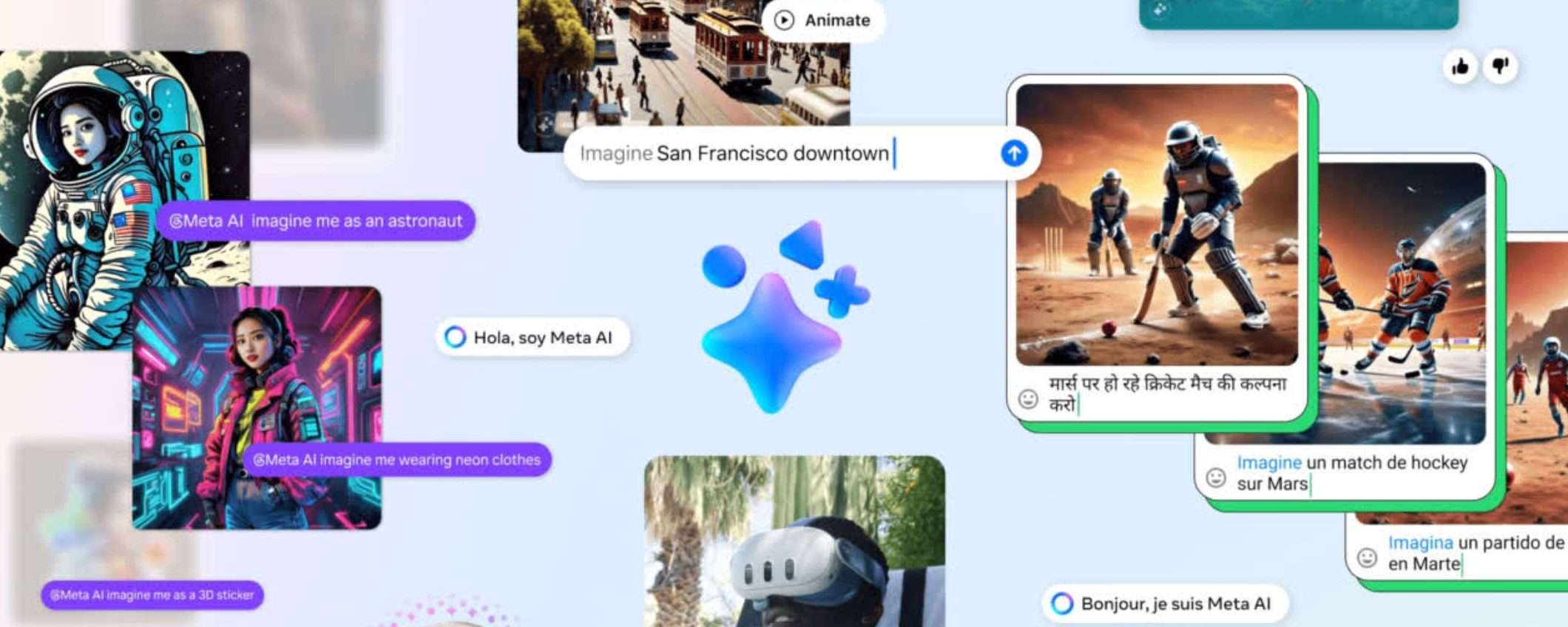 Meta AI: nuove funzioni e Imagine Me per immagini da foto e testo