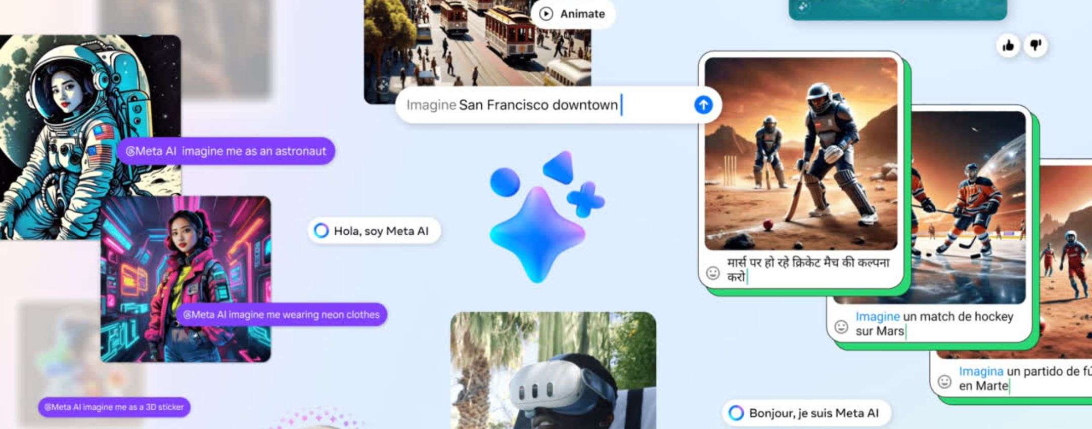 Meta AI: nuove funzioni e Imagine Me per immagini da foto e testo