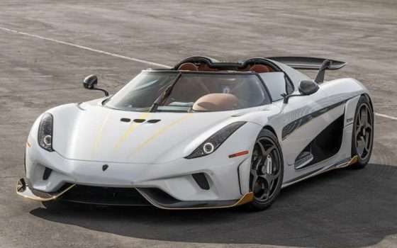 Altman al volante della Koenigsegg Regera da 5 mln di dollari