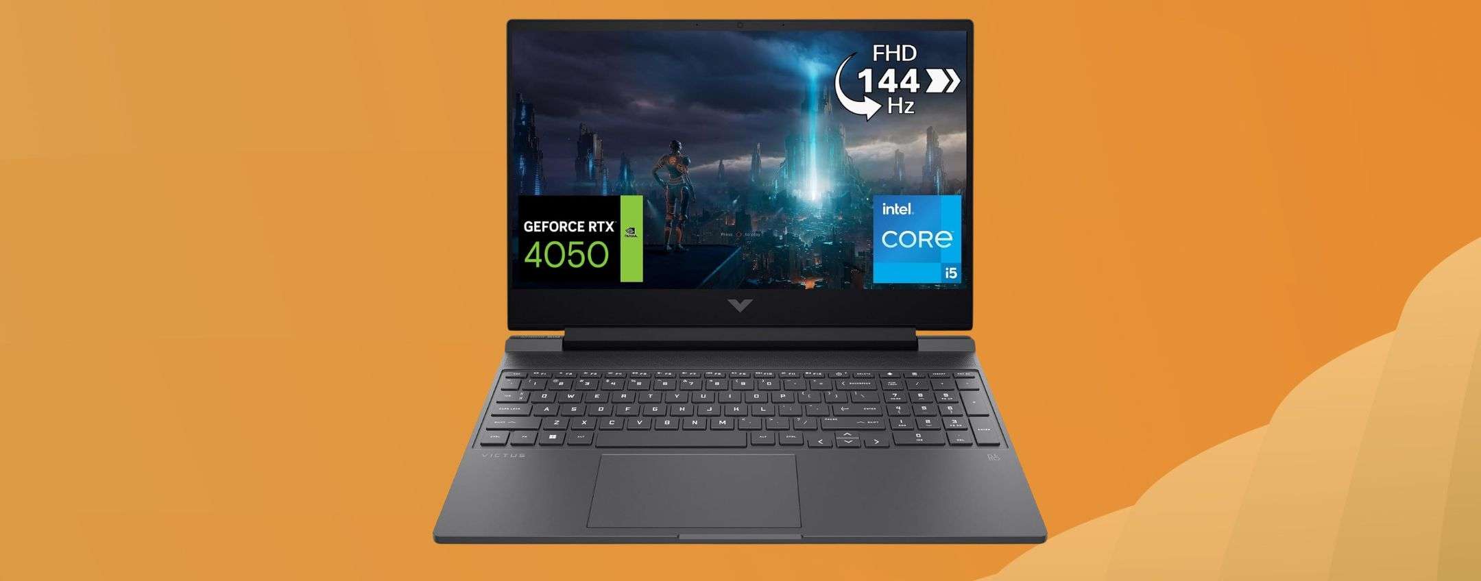 HP Victus 16 (i5, 16GB RAM, 512GB e RTX 4050): notebook in forte sconto (-600€)