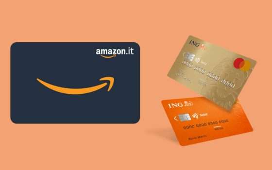Ricevi fino a 100€ in Buoni Regalo Amazon con Conto Corrente Arancio Più