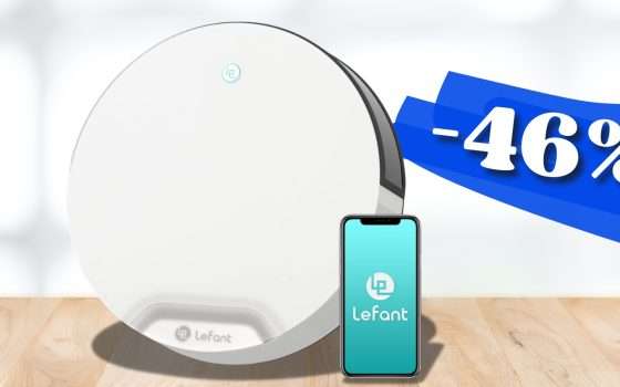 LEFANT: robot che aspira casa al posto TUO, con app e in OFFERTA