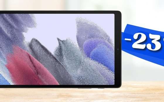 Tablet Samsung Galaxy Tab A7 Lite: SOLO 144€ per il 4G LTE da 32 GB